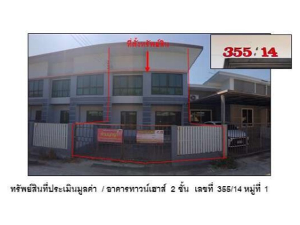 ทาวน์เฮาส์ ดีลัง พัฒนานิคม ลพบุรี