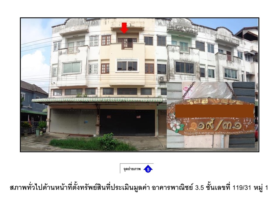 อาคารพาณิชย์ บึงสนั่น ธัญบุรี ปทุมธานี