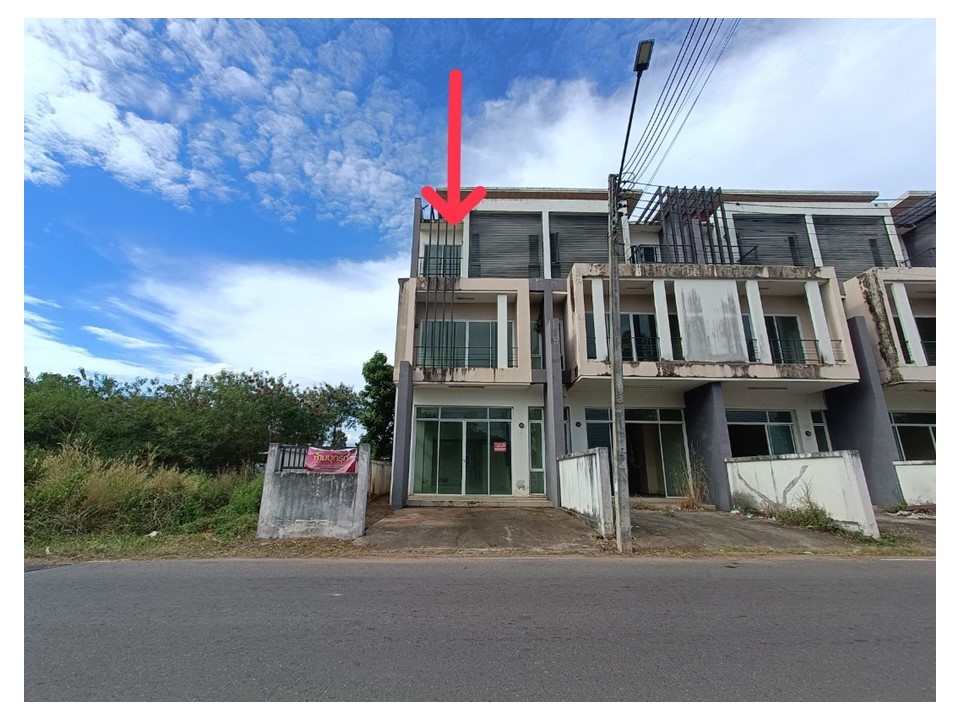 อาคารพาณิชย์ ท่าตูม ศรีมหาโพธิ ปราจีนบุรี