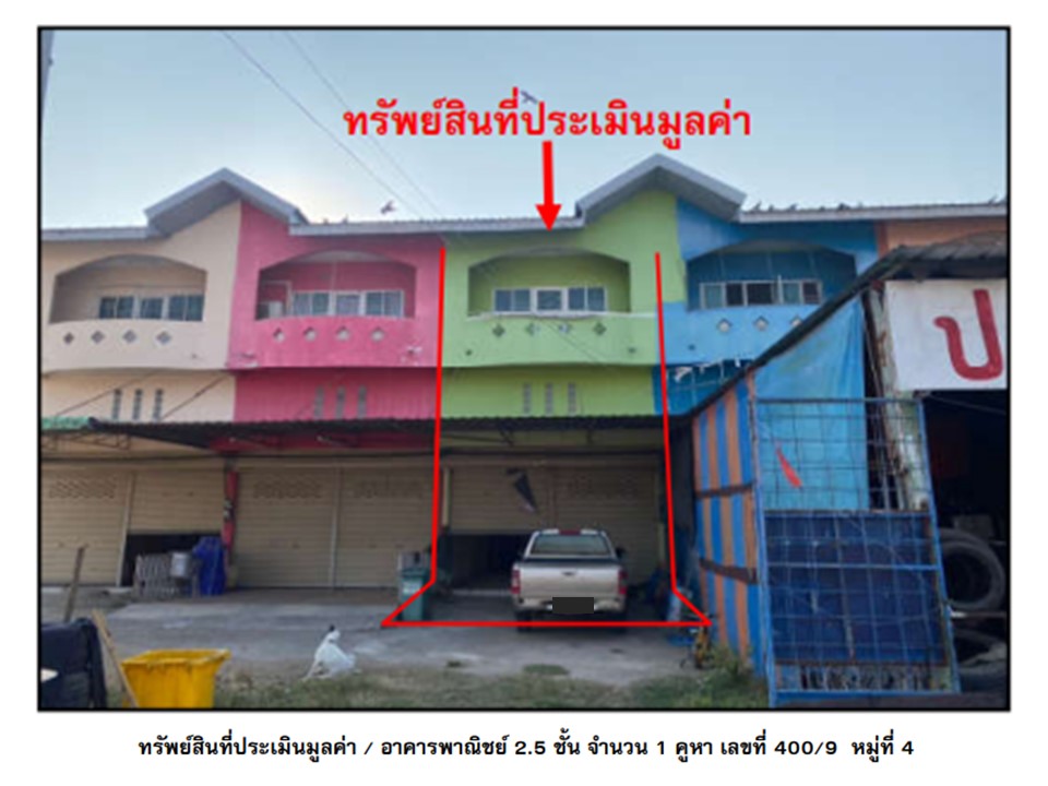 อาคารพาณิชย์ มหาโพธิ เก้าเลี้ยว นครสวรรค์