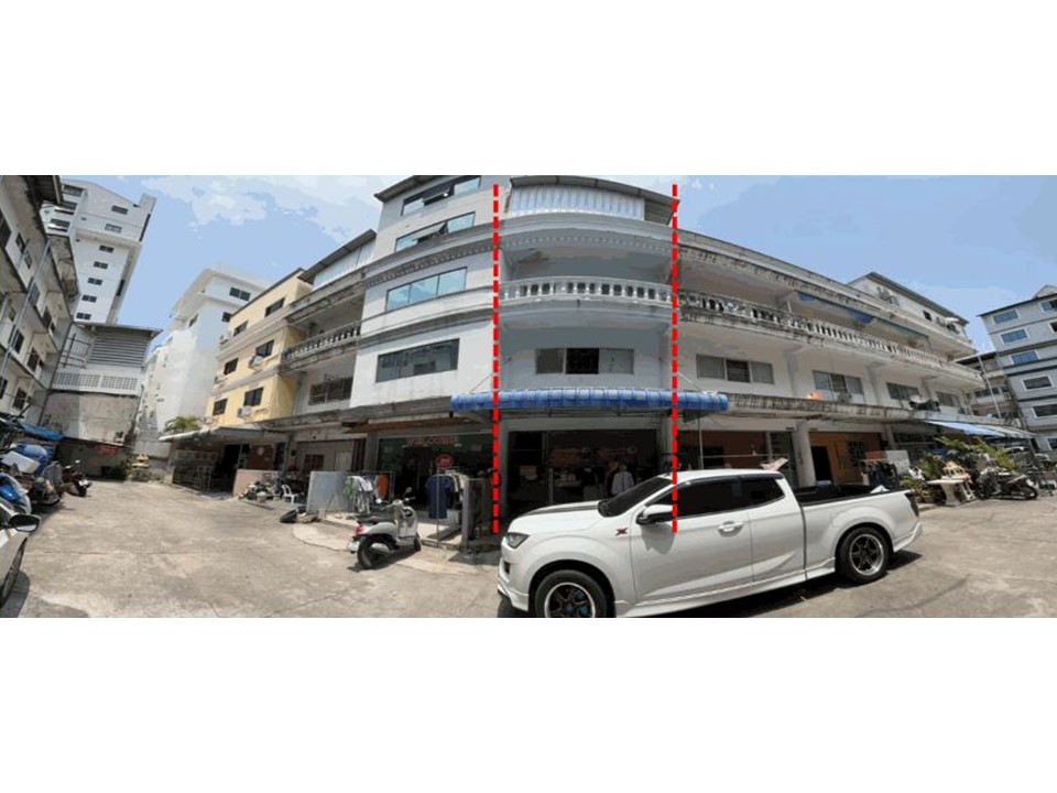 อาคารพาณิชย์ หนองปรือ บางละมุง ชลบุรี